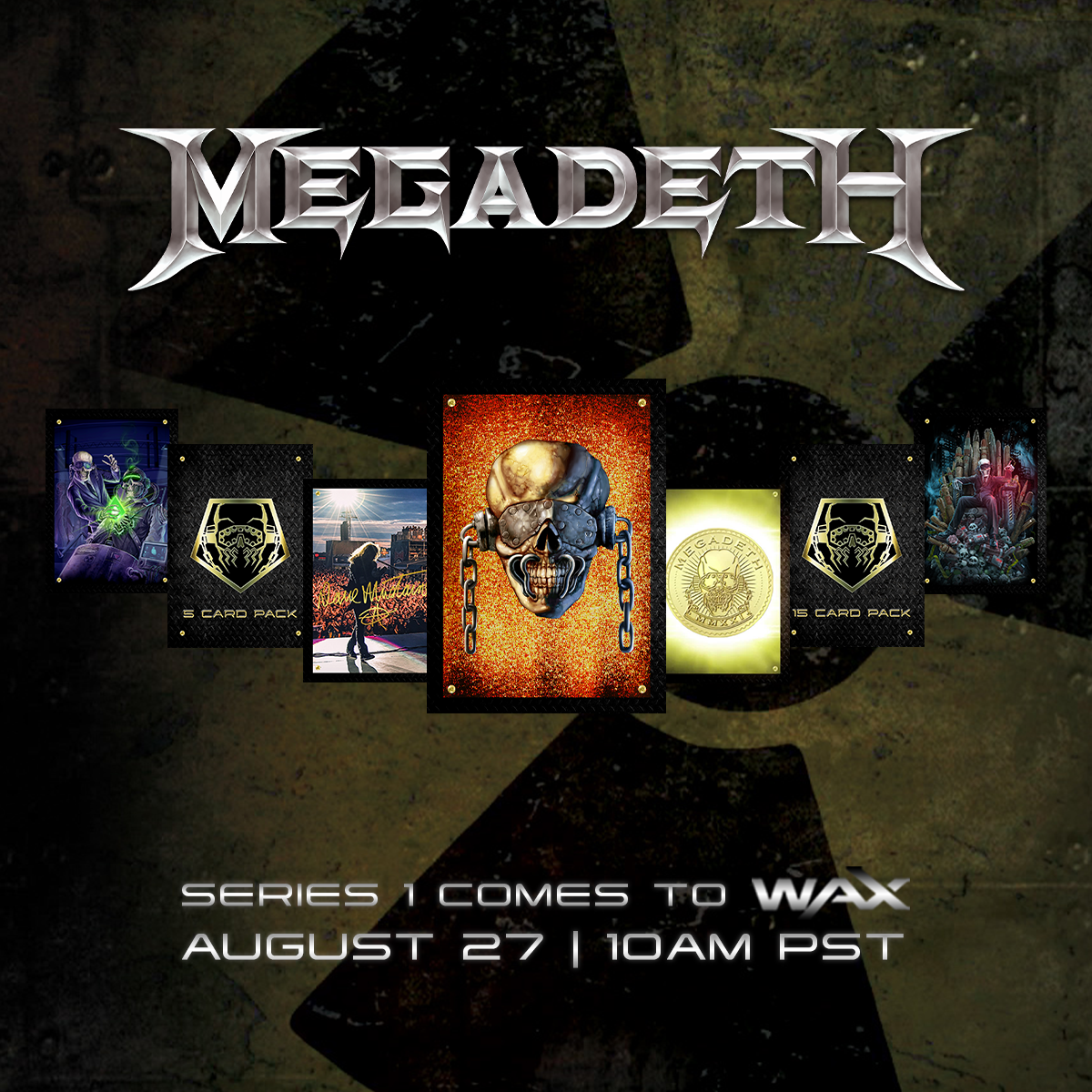 Megadeth x Wax Series 1 Digital Collectibles – Megadeth Cyber Army