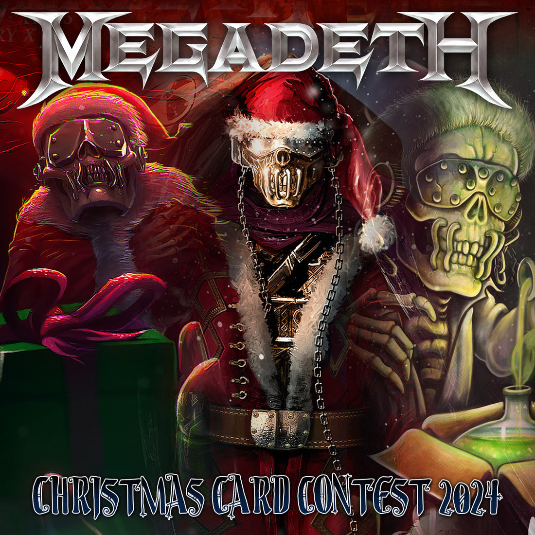 Megadeth Christmas Card Contest 2024