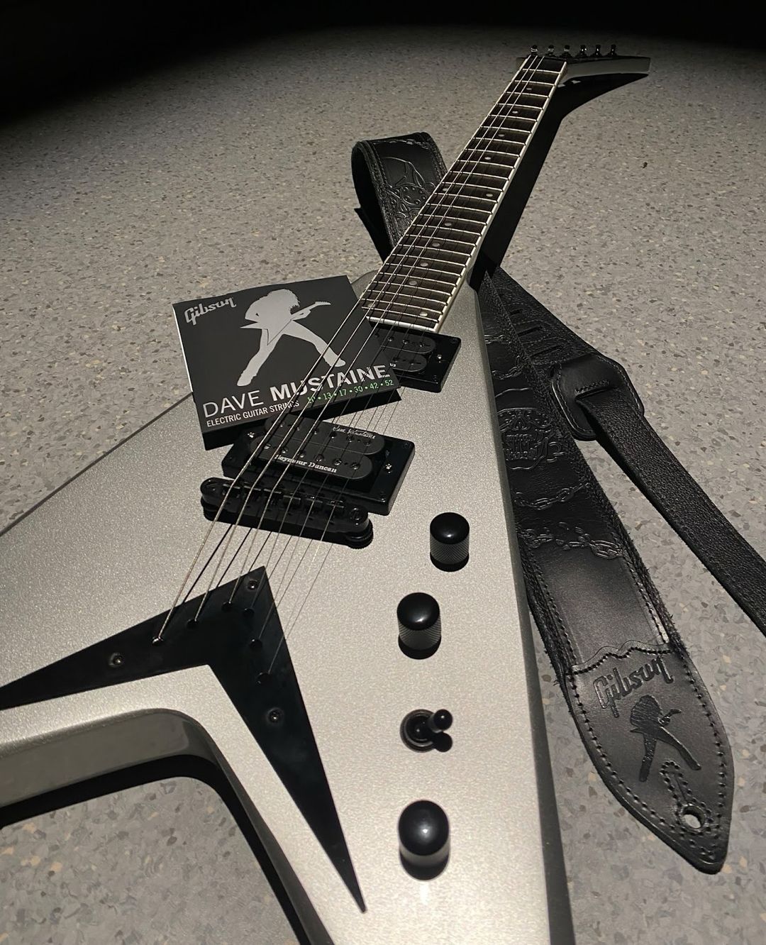 NEW Dave Mustaine Gibson Strap & Strings Collection