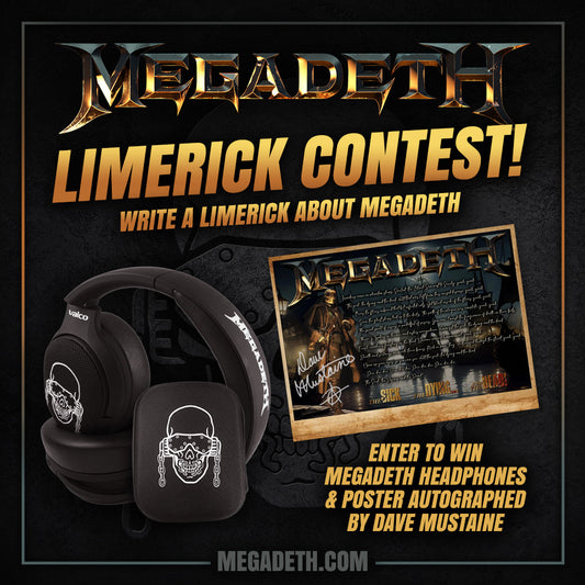 Megadeth Cyber Army Limerick Contest