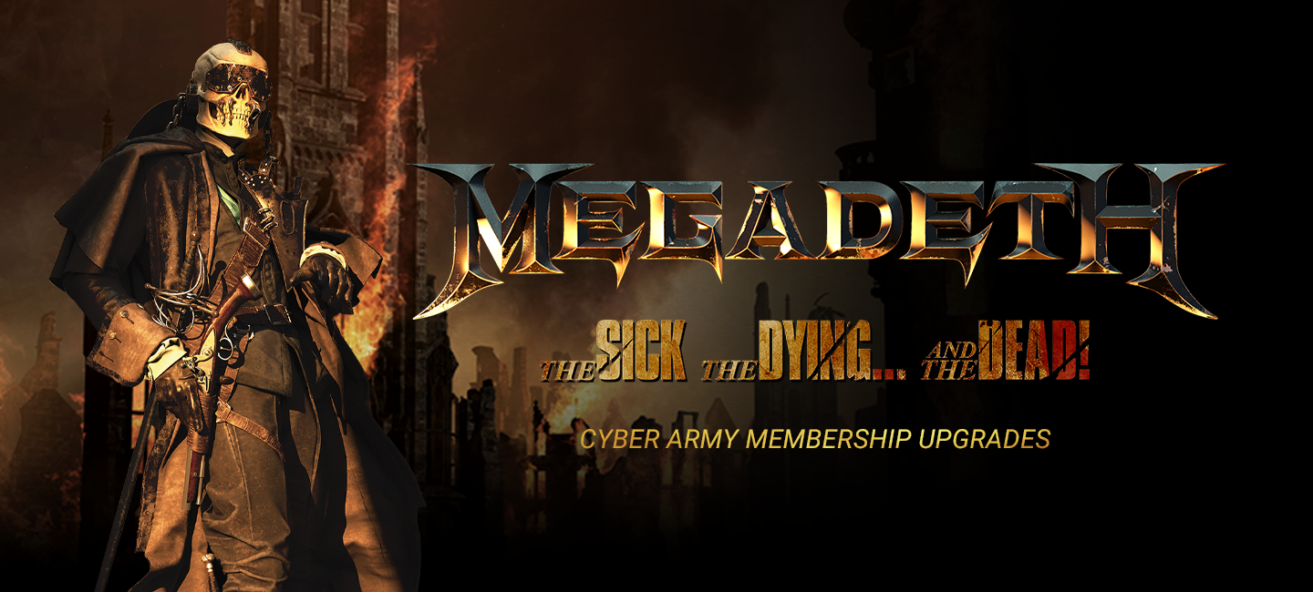 The Sick, The Dying... And The Dead! Membership Upgrades – Megadeth ...