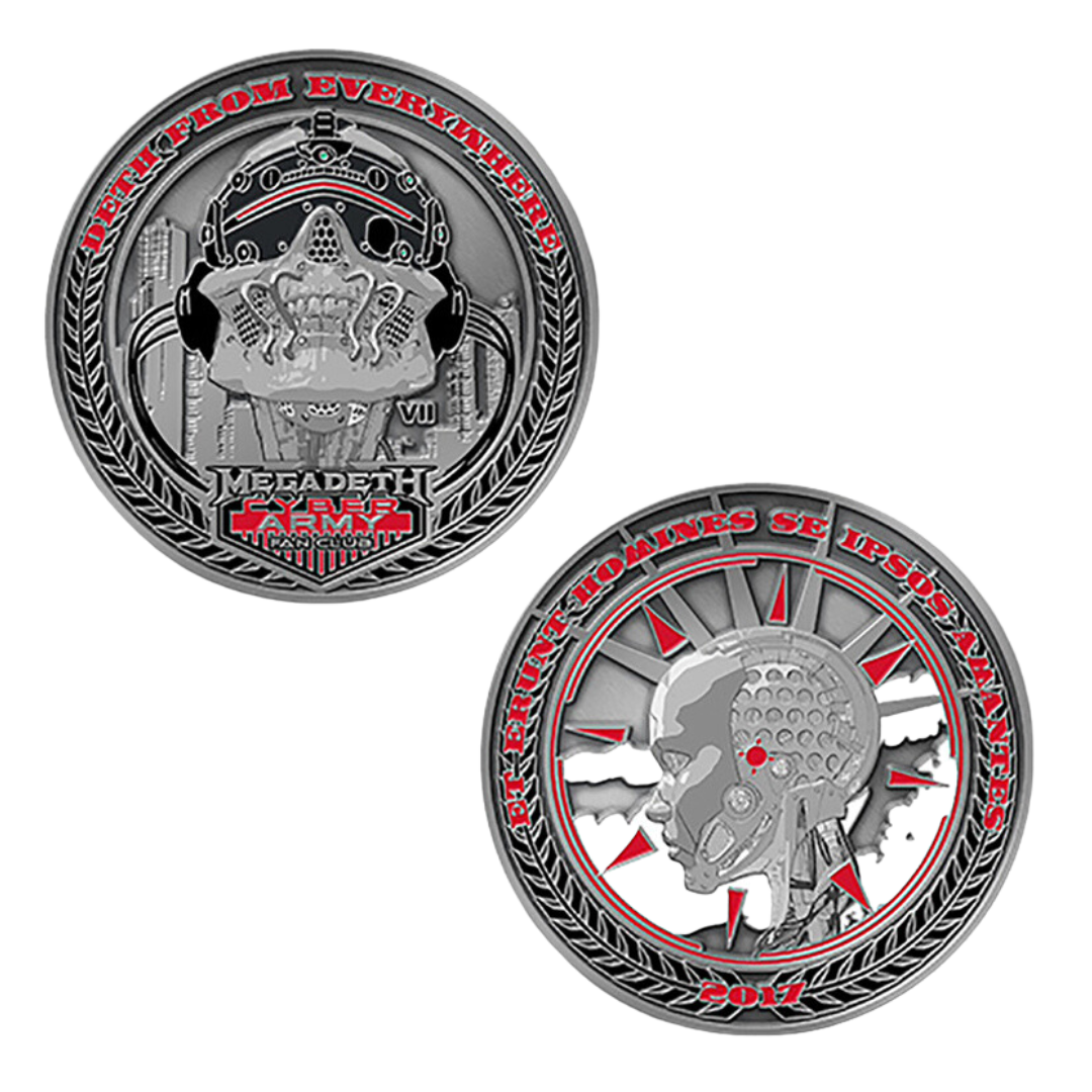 Cyber Army Challenge Coin Series VII – Megadeth Cyber Army