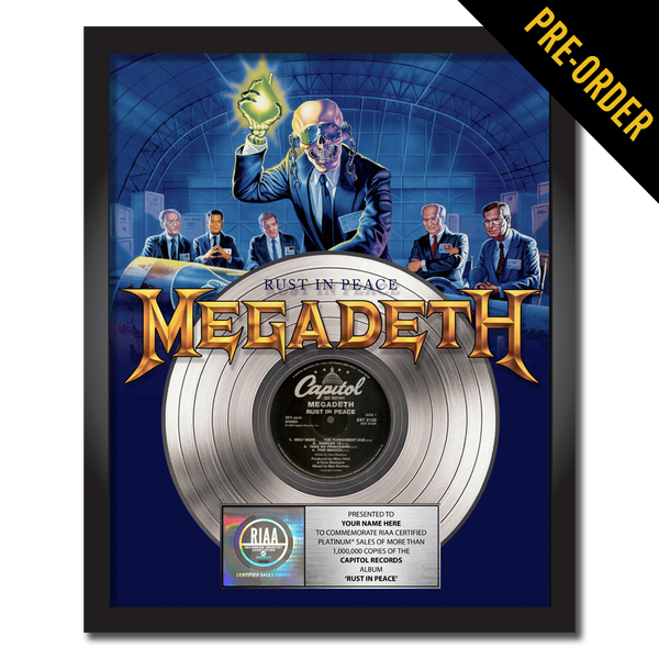 Megadeth Rust In Peace vinyl shops