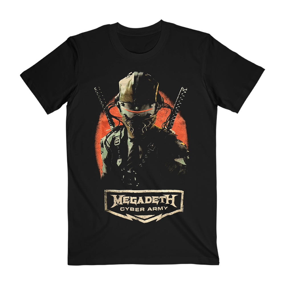 Megadeth Cyber Army tee 2018