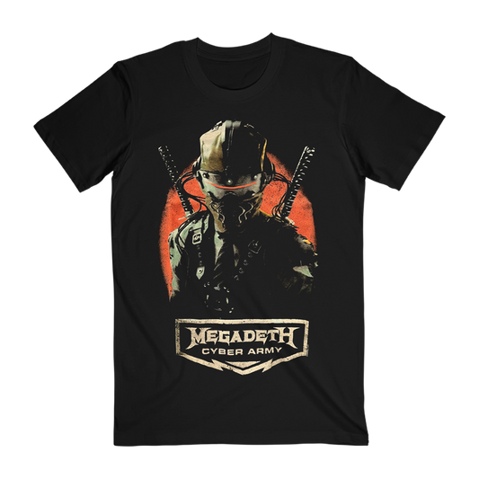 Megadeth Cyber Army tee 2018