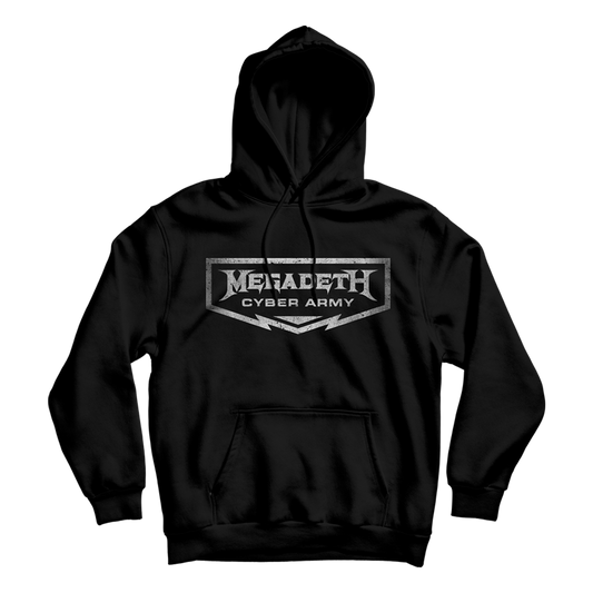 Megadeth Cyber Army Black Hoodie