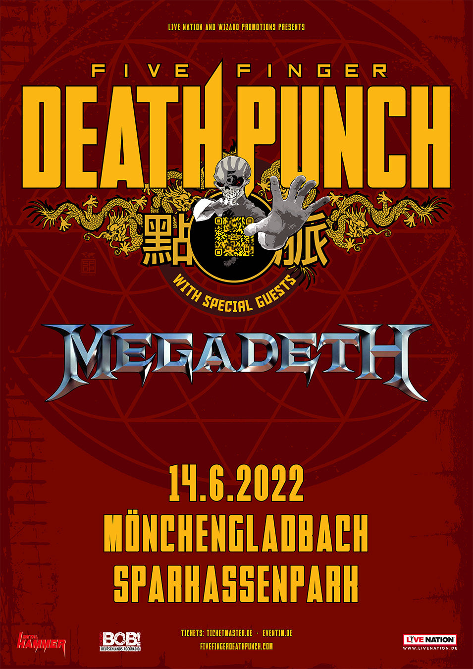megadeth tour dates