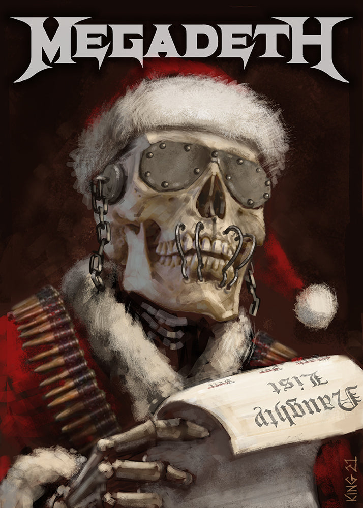 Megadeth Christmas Card Contest 2021 Winners! – Megadeth