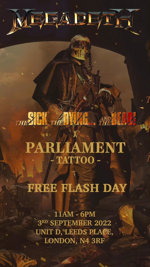 Megadeth Parliament Tattoo