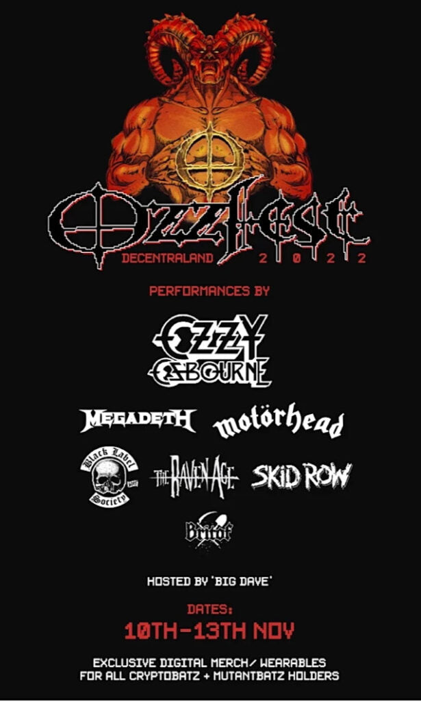 Virtual OZZFEST 2022 To Include Performances by Ozzy, Megadeth & More