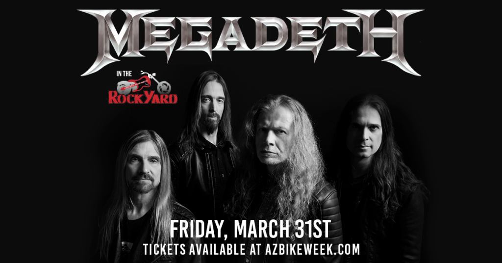Megadeth to Perform at Arizona Bike Week Megadeth